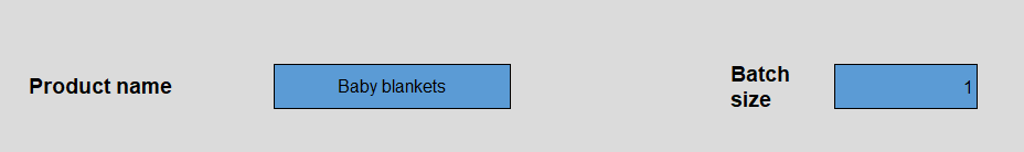 Batch fields