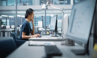 A women develops her fintech sart up idea