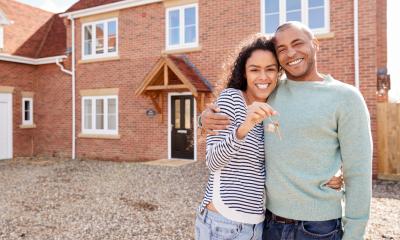 A couple buy their first home after switching to employment from self-employment