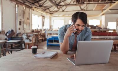 A sole trader gets advice from HMRC on tax matters