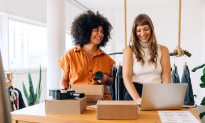 Two women successfully apply for small business finance