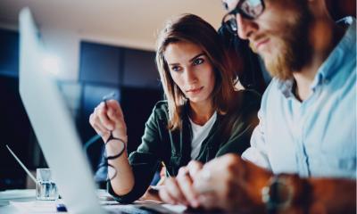 A team assess the IT security measures in their business
