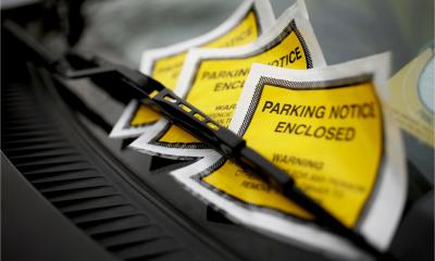A driver has received a number of parking tickets