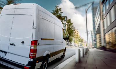 Company delivery vehicle