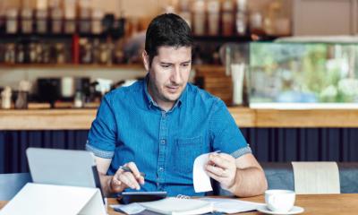 A business that is still keep manual accounts and tax records