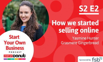 Start Your Own Business podcast Series two episode 2: How we started selling online