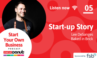 Lee Desanges, guest on episode 05 of the Start Up Your Business podcast