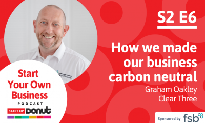 Graham Oakley of Clear Three joins us for episode 6 of the Start Your Own Business podcast