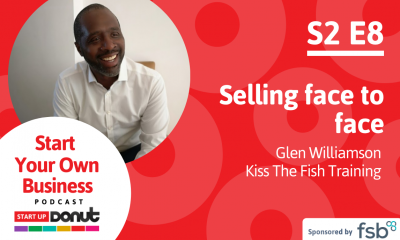 Glen Williamson of KISSTHEFISH joins in the latest episode of the Start Your Own Business podcast