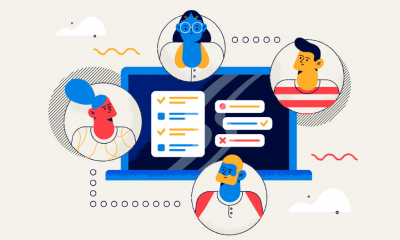 Image representing remote working