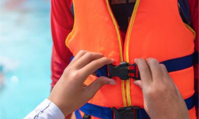 Wearing a life jacket to reduce risks