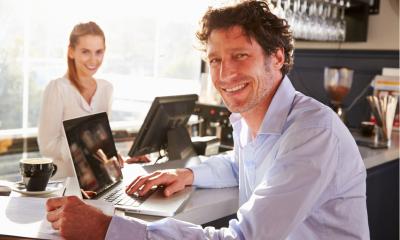 Businessman applies for a Bounce Back Loan