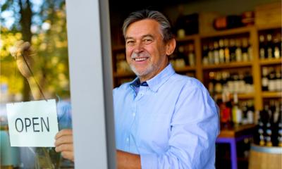 A small, independent wine shop opens for business