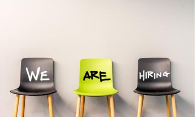 Empty interviewees waiting area representing recruitment struggles