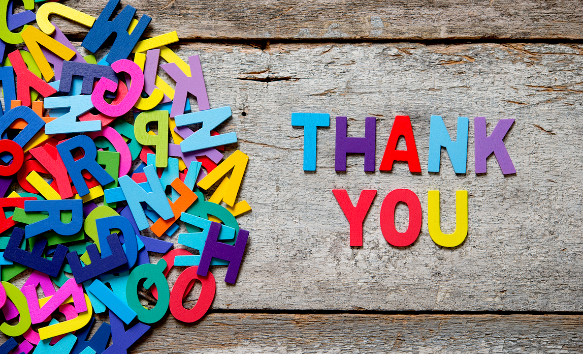 the importance of thanking